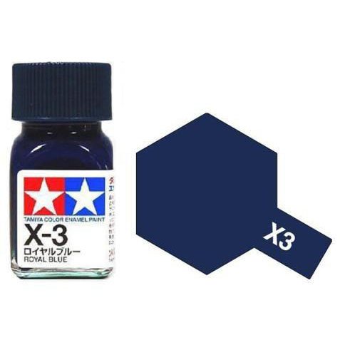 Tamiya Enamel X-3 Gloss Royal Blue