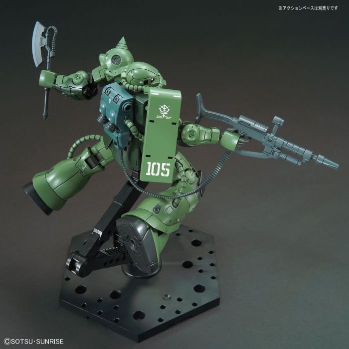 Alternative view of HG 1/144 ZAKU II TYPE C-6/R6 #25