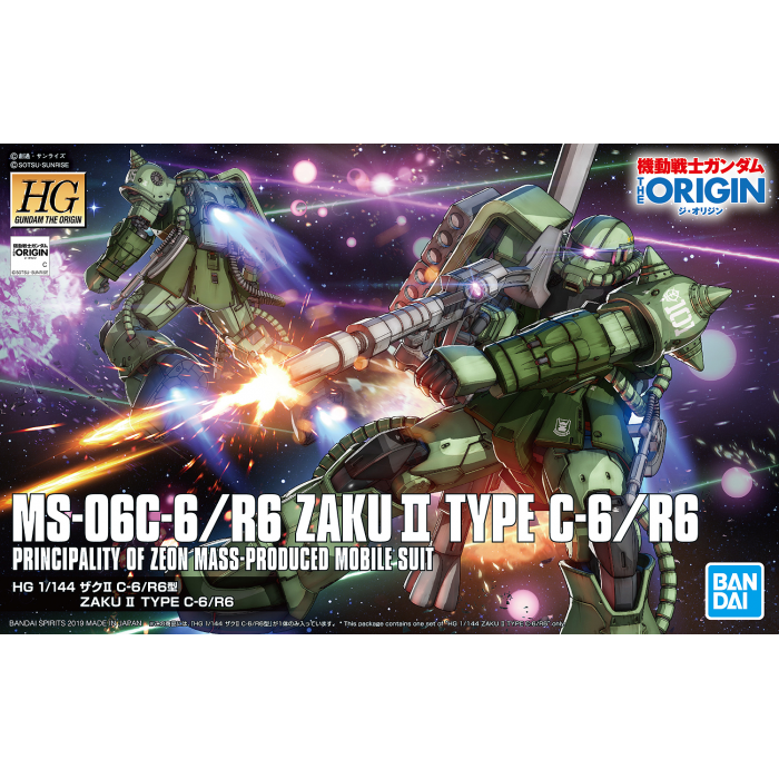HG 1/144 ZAKU II TYPE C-6/R6 #25