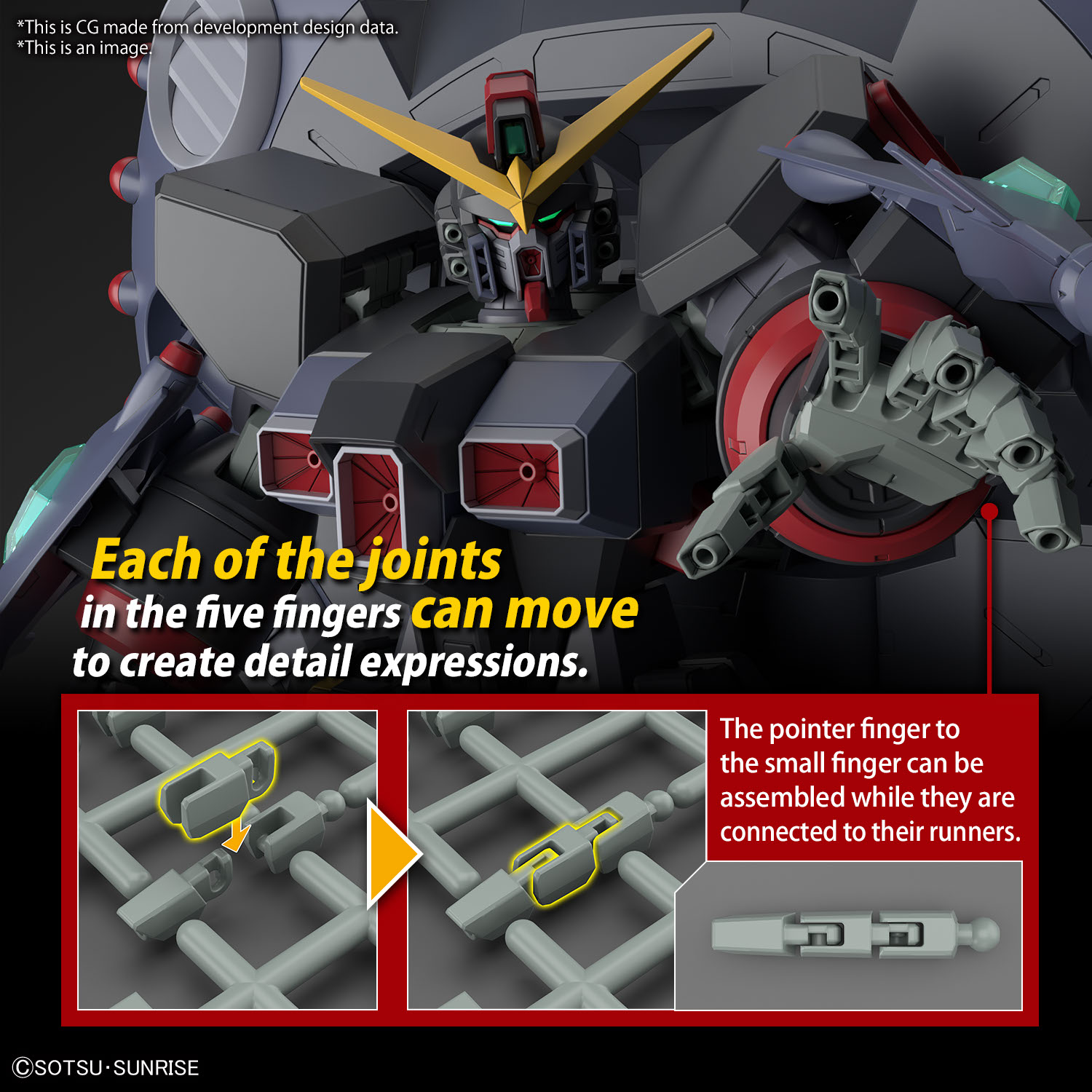 HG 1/144 DESTROY GUNDAM - Image 3