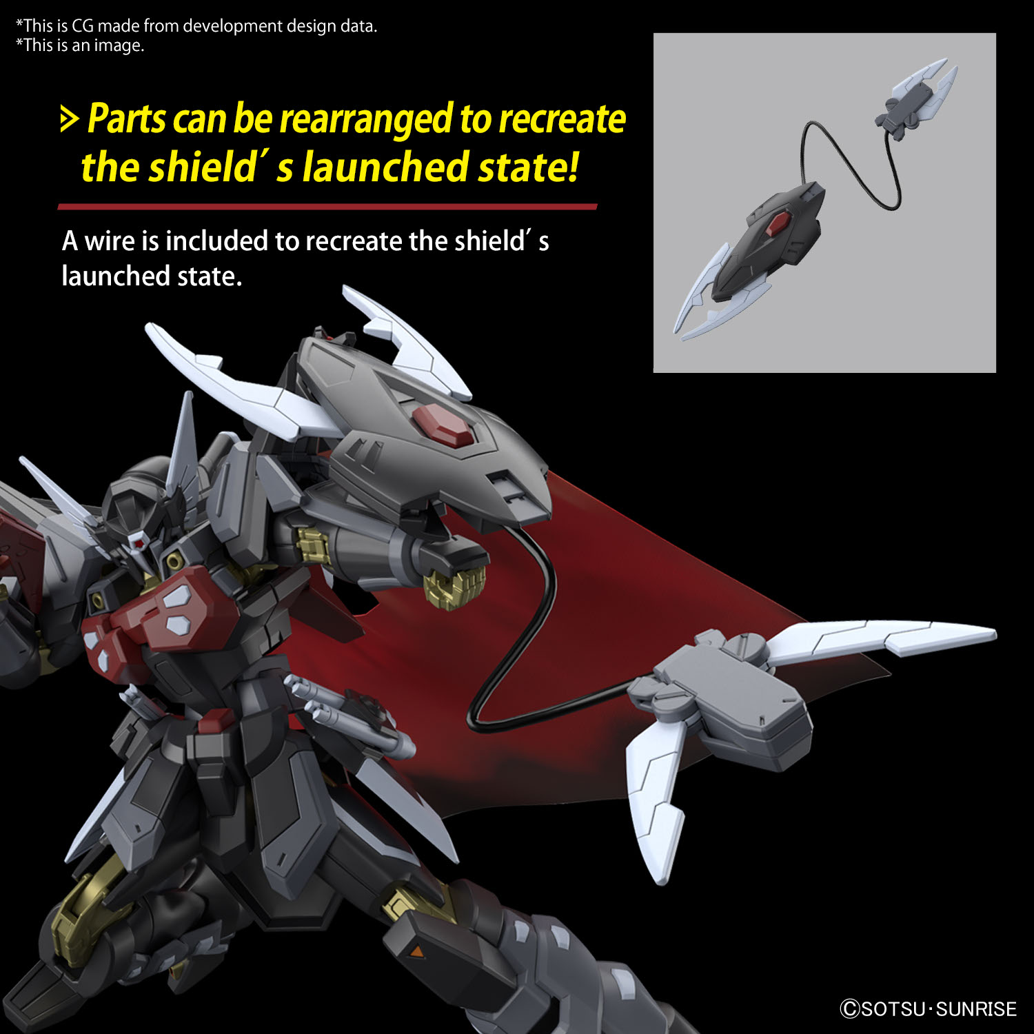 HG 1/144 BLACK KNIGHT SQUAD Shi-ve.A #245 - Image 7