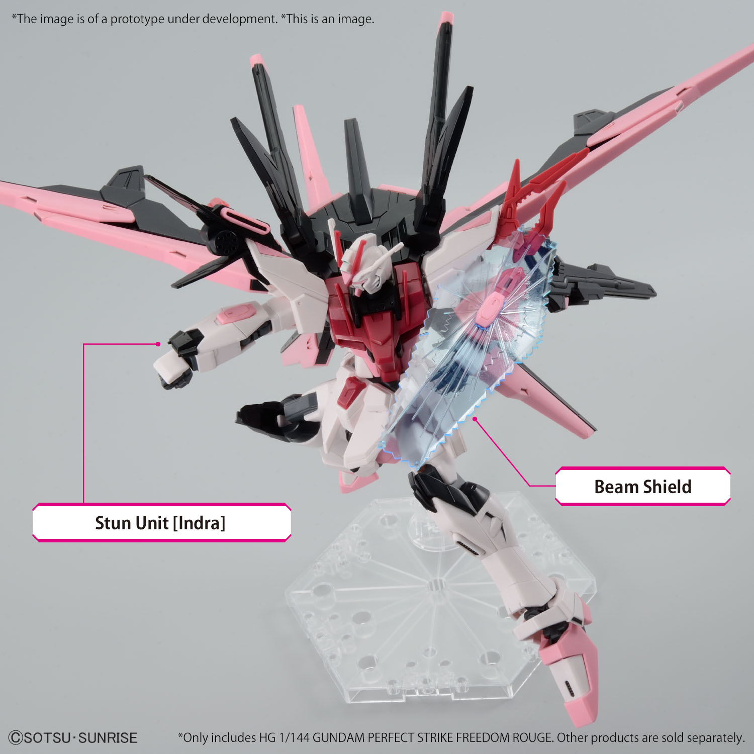 HG 1/144 GUNDAM PERFECT STRIKE FREEDOM ROUGE - Image 5