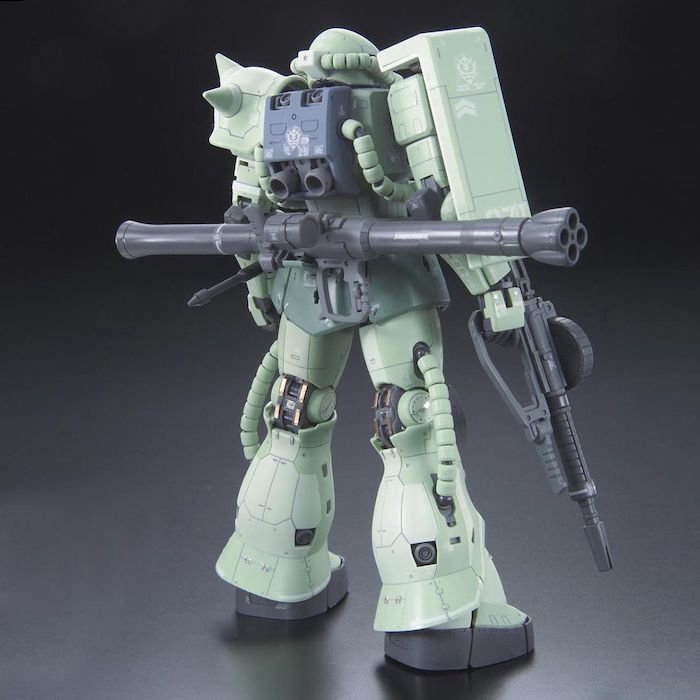 Alternative view of RG 1/144 #04 MS-06F Zaku II