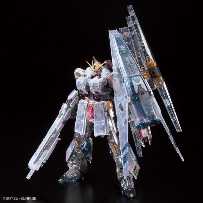 Alternative view of RG 1/144 RX-93 Nu Gundam HWS [Clear Color]