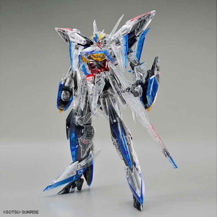Alternative view of MG 1/100 Eclipse Gundam [Clear Color]