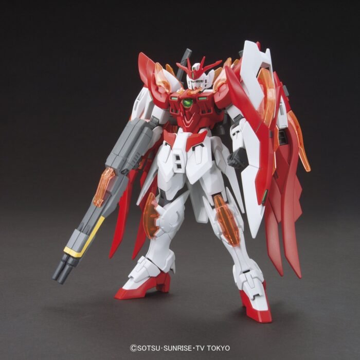 Alternative view of HGBF 1/144 Wing Gundam Zero Honoo