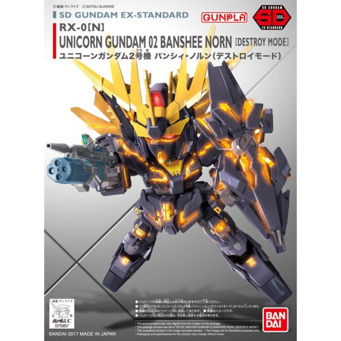EX-Standard 015 Unicorn Gundam 02 Banshee Norn (Destroy Mode)