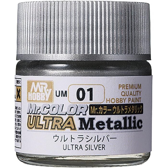 Mr. Color Ultra Metallic Series - UM01 Ultra Silver