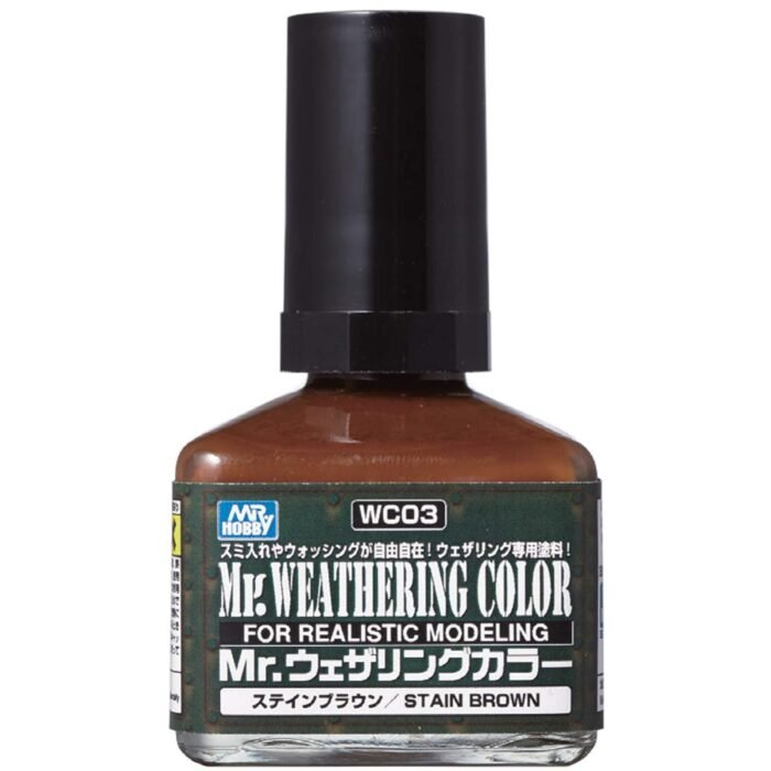 Mr. Weathering Color - Stain Brown WC03