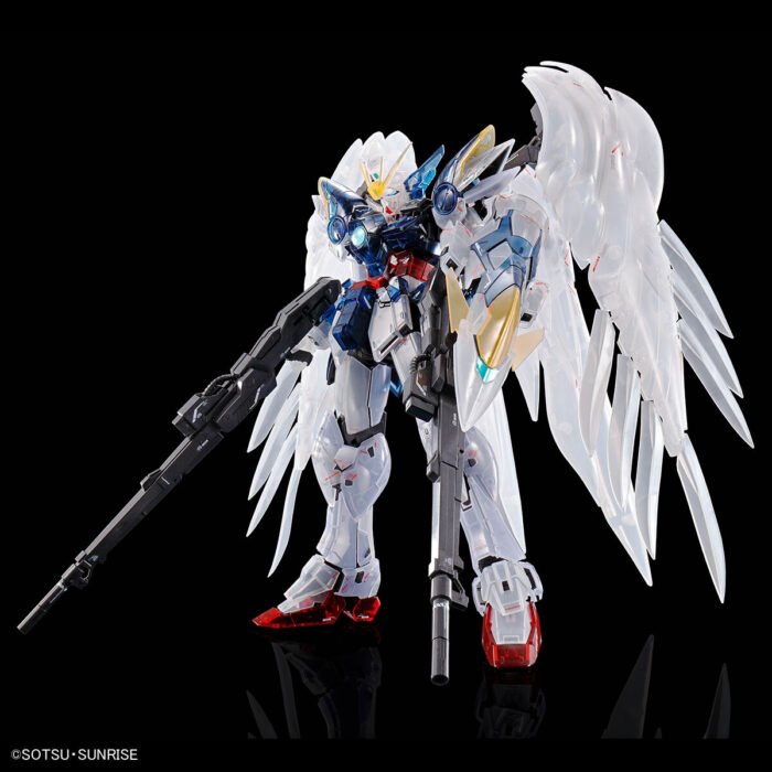 Alternative view of MG 1/100 THE GUNDAM BASE LIMITED WING GUNDAM ZERO EW Ver.Ka [CLEAR COLOR]