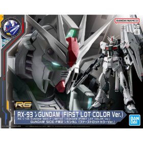 RG 1/144 THE GUNDAM BASE LIMITED (SIDE-F) Nu Gundam  (First Lot Color Ver.)