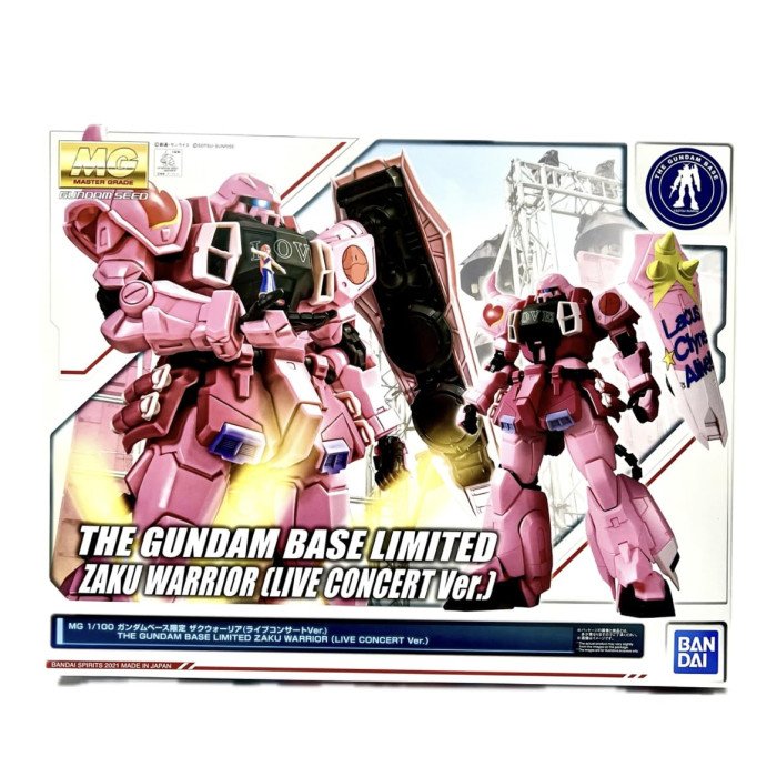MG 1/100 THE GUNDAM BASE LIMITED ZAKU WARRIOR (LIVE CONCERT Ver.)