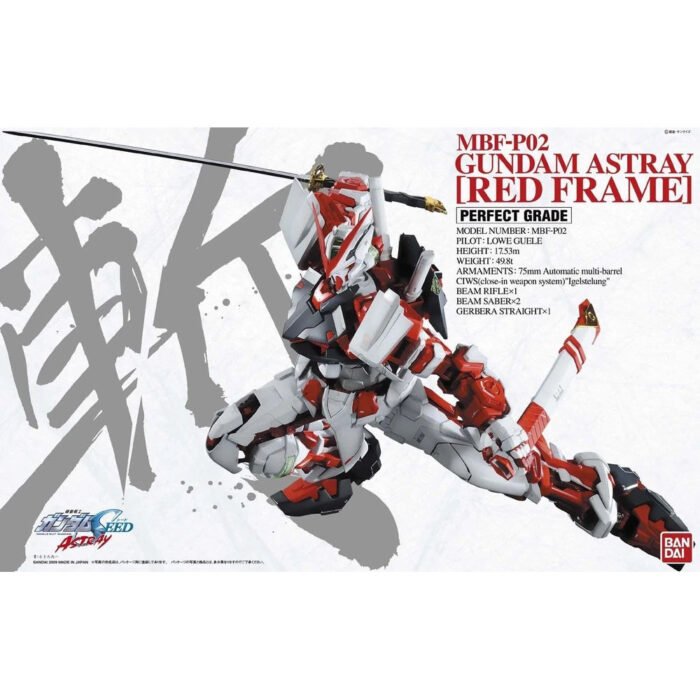 PG 1/60 MBF-P02 Gundam Astray Red Frame