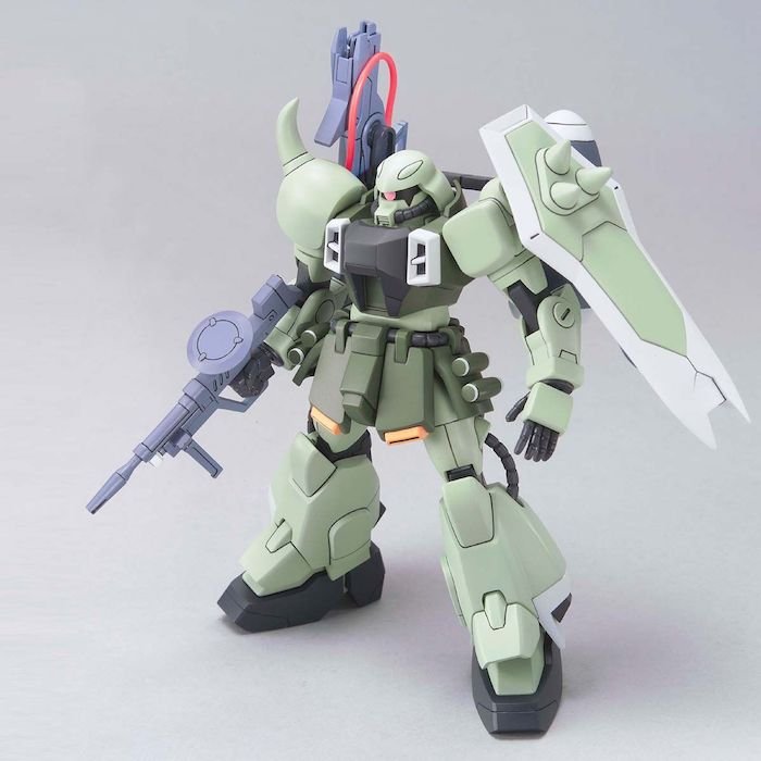 Alternative view of HG 1/144 #23 Gunner Zaku Warrior