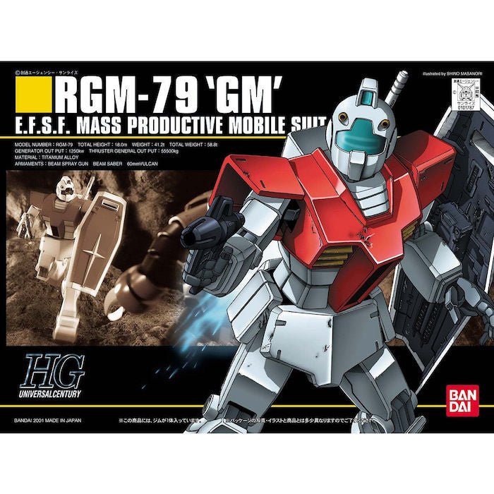 HGUC 1/144 #20 RGM-79 GM