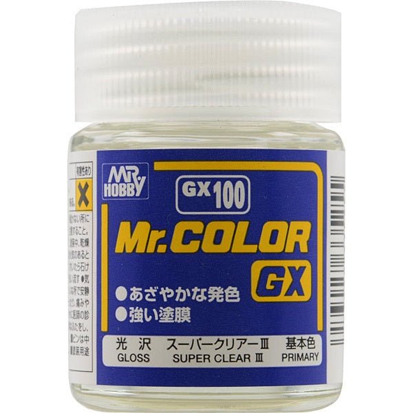 Mr Color GX 100 - Super Clear III