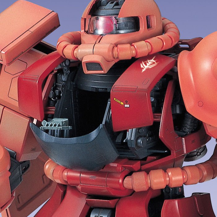 Alternative view of PG MS-06S Zaku 2