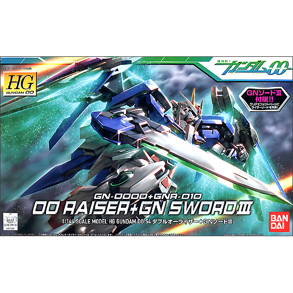 HG 1/144 #54 OO Raiser + GN Sword