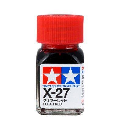 TAMIYA ENAMEL X-27 CLEAR RED