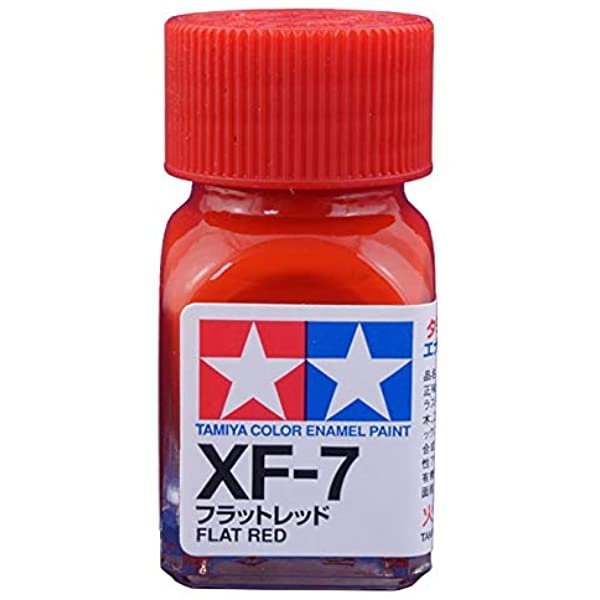 TAMIYA ENAMEL XF-7 FLAT RED
