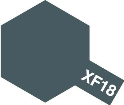 Alternative view of TAMIYA ENAMEL XF-18 FLAT MED BLUE