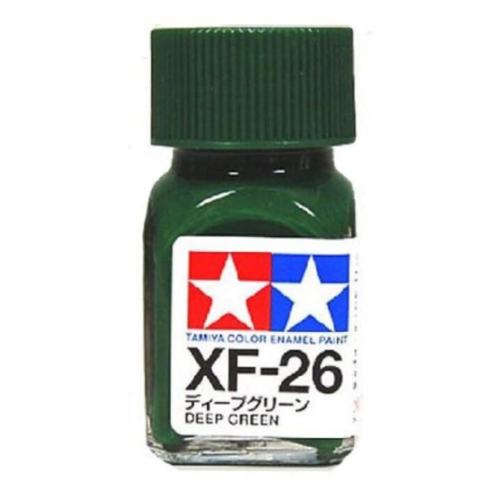 TAMIYA ENAMEL XF-26 FLAT DEEP GREEN