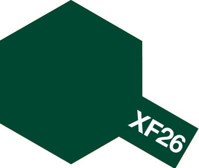 Alternative view of TAMIYA ENAMEL XF-26 FLAT DEEP GREEN