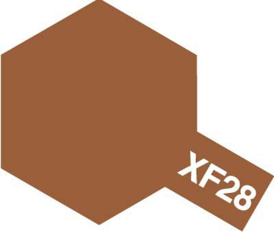 Alternative view of TAMIYA ENAMEL XF-28 FLAT DARK COPPER