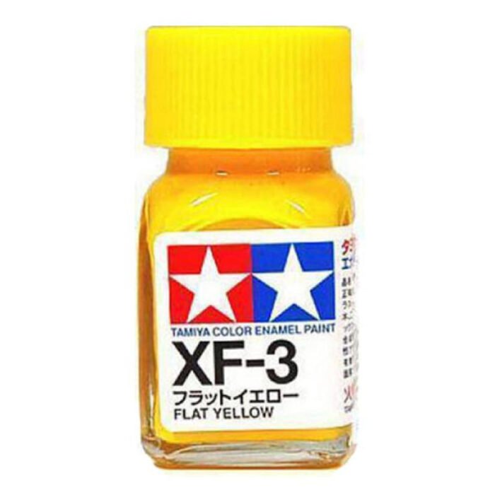 TAMIYA ENAMEL XF-3 FLAT YELLOW