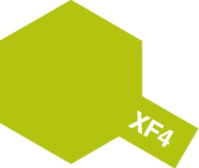 Alternative view of TAMIYA ENAMEL XF-4 FLAT YELLOW GREEN