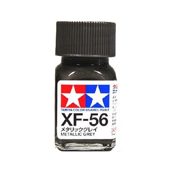 TAMIYA ENAMEL XF-56 FLAT METALLIC GREY