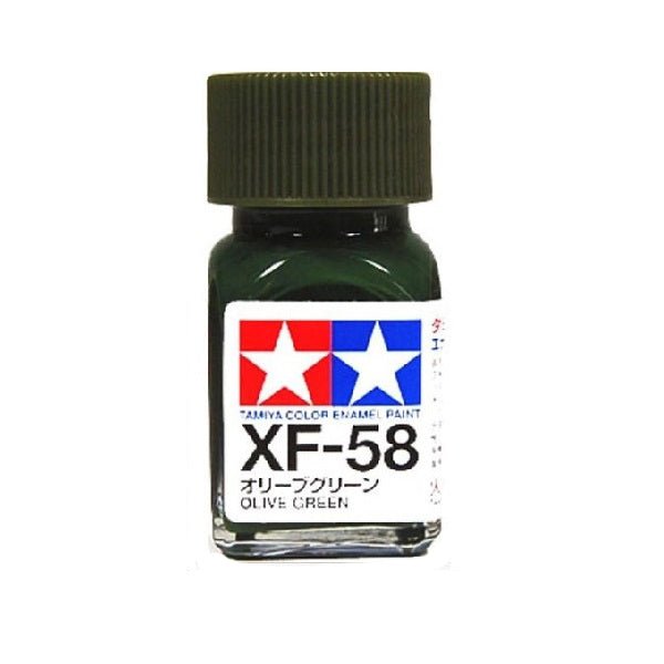 TAMIYA ENAMEL XF-58 FLAT OLIVE GREEN