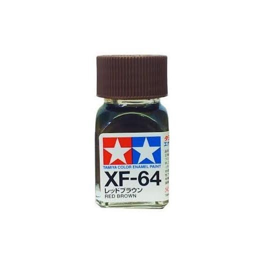 TAMIYA ENAMEL XF-64 FLAT RED BROWN