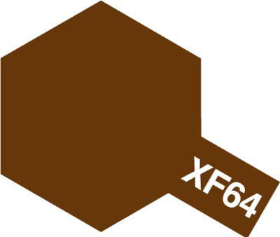 Alternative view of TAMIYA ENAMEL XF-64 FLAT RED BROWN