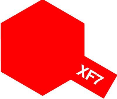 Alternative view of TAMIYA ENAMEL XF-7 FLAT RED