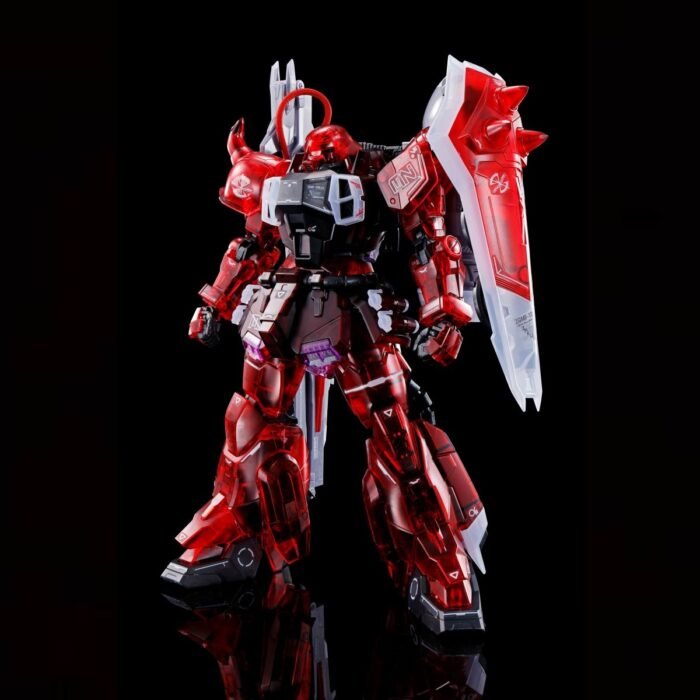 Alternative view of MG 1/100 GUNNER ZAKU WARRIOR (LUNAMARIA HAWKE CUSTOM) [CLEAR COLOR]
