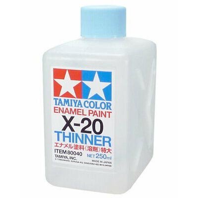 TAMIYA X-20 ENAMEL THINNERS 250 ML (80040)