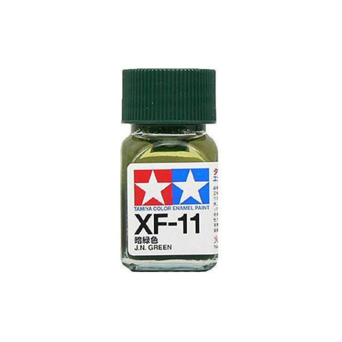 TAMIYA ENAMEL XF-11 FLAT J.N. GREEN