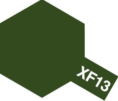 Alternative view of TAMIYA ENAMEL XF-13 FLAT J.A. GREEN