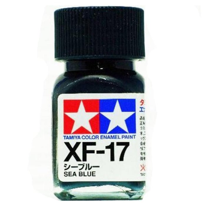 TAMIYA ENAMEL XF-17 FLAT SEA BLUE