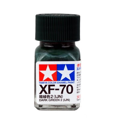 TAMIYA ENAMEL XF-70 FLAT DARK GREEN IJN
