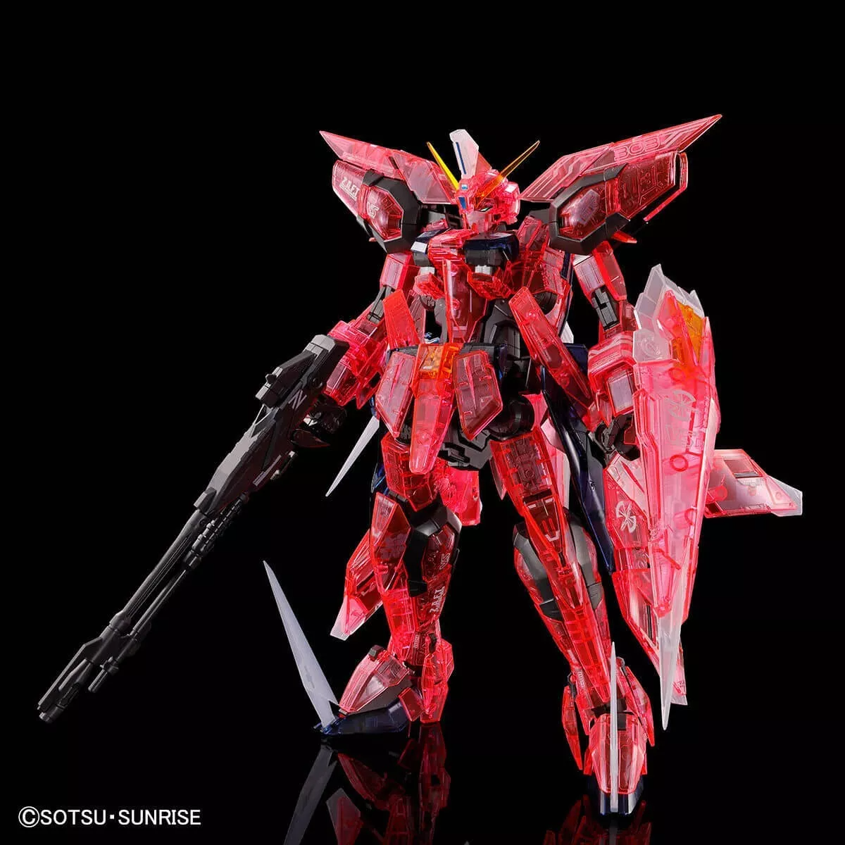 MG 1/100 GAT-X303 Aegis Gundam (Clear Color) - Image 2