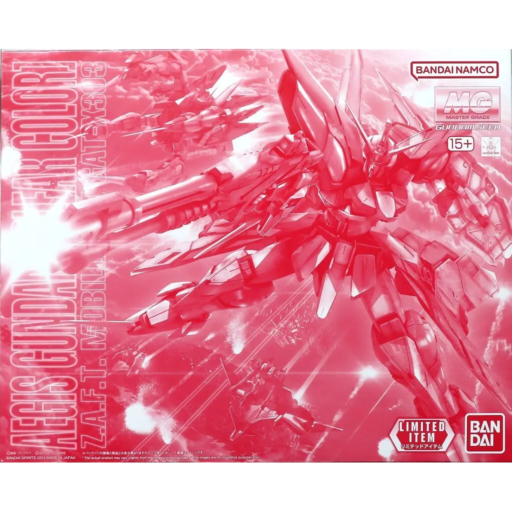 MG 1/100 GAT-X303 Aegis Gundam (Clear Color)