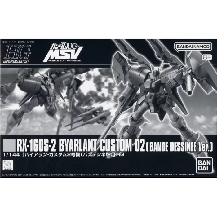HGUC 1/144 BYARLANT CUSTOM 02 (BANDE DESSINEE VER.)