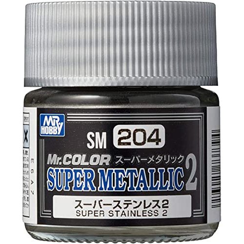 Mr Color Super Metallic - Super Stainless Steel 2 SM204