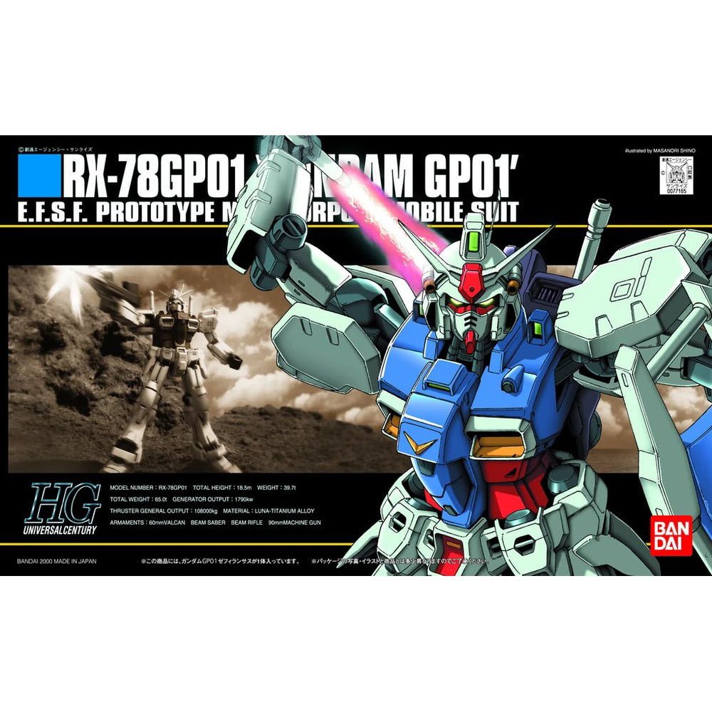 HGUC 1/144 #13 GP01 Gundam