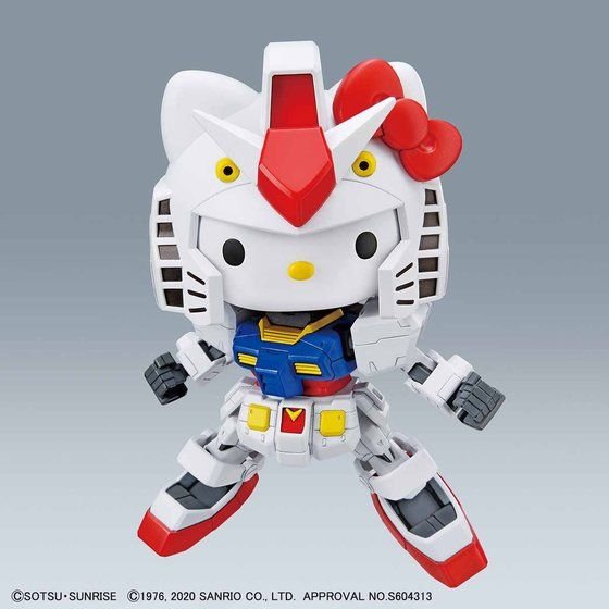 Alternative view of EX-Standard HELLO KITTY/RX-78-2 GUNDAM [TOGETHER]