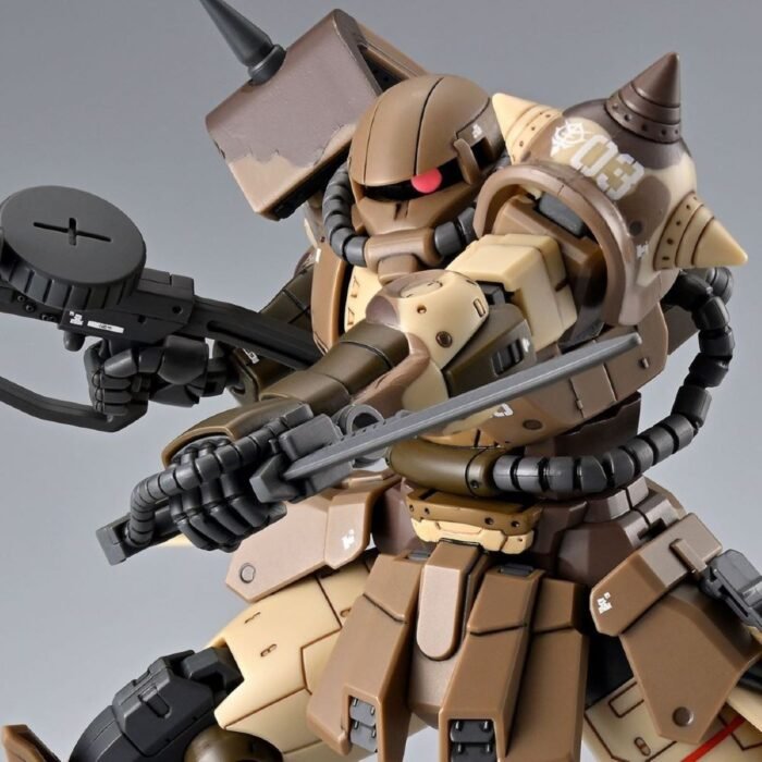 Alternative view of HG 1/144 ZAKU HIGH MOBILITY SURFACE TYPE (SANGHO)