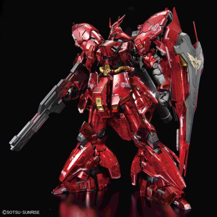 Alternative view of RG 1/144 Gundam Base Limited Sazabi [Mechanical Core Plating]