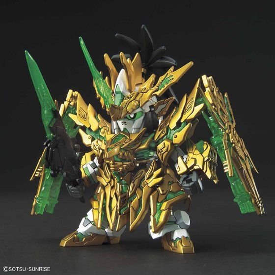Alternative view of SD SANGOKU SOKETSUDEN [32] LONG XIAN LIU BEI UNICORN GUNDAM